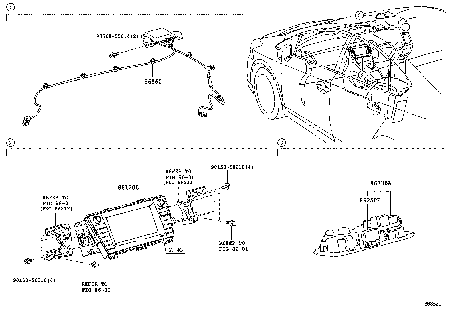  PRIUS |  NAVIGATION FRONT MONITOR DISPLAY