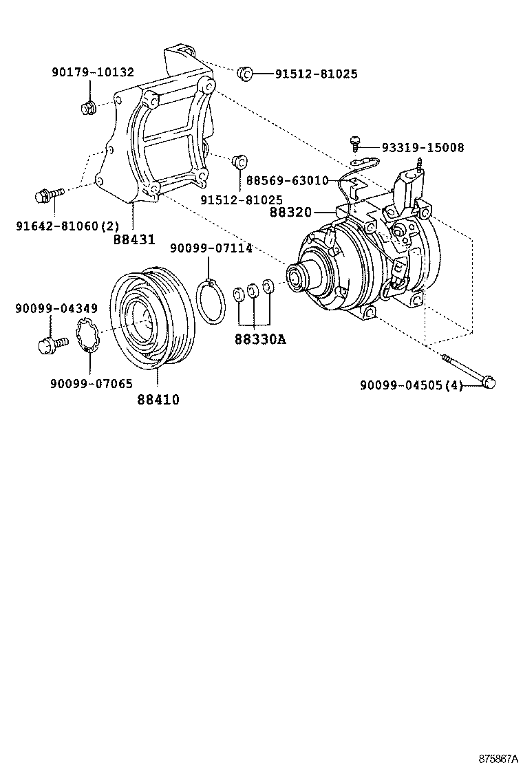  CROWN COMFORT SED |  HEATING AIR CONDITIONING COMPRESSOR