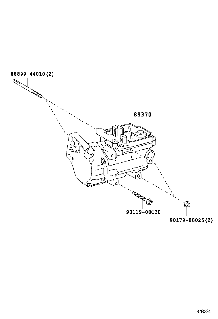  SAI |  HEATING AIR CONDITIONING COMPRESSOR