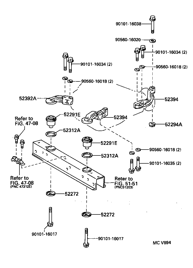  COASTER |  FRONT AXLE HOUSING DIFFERENTIAL