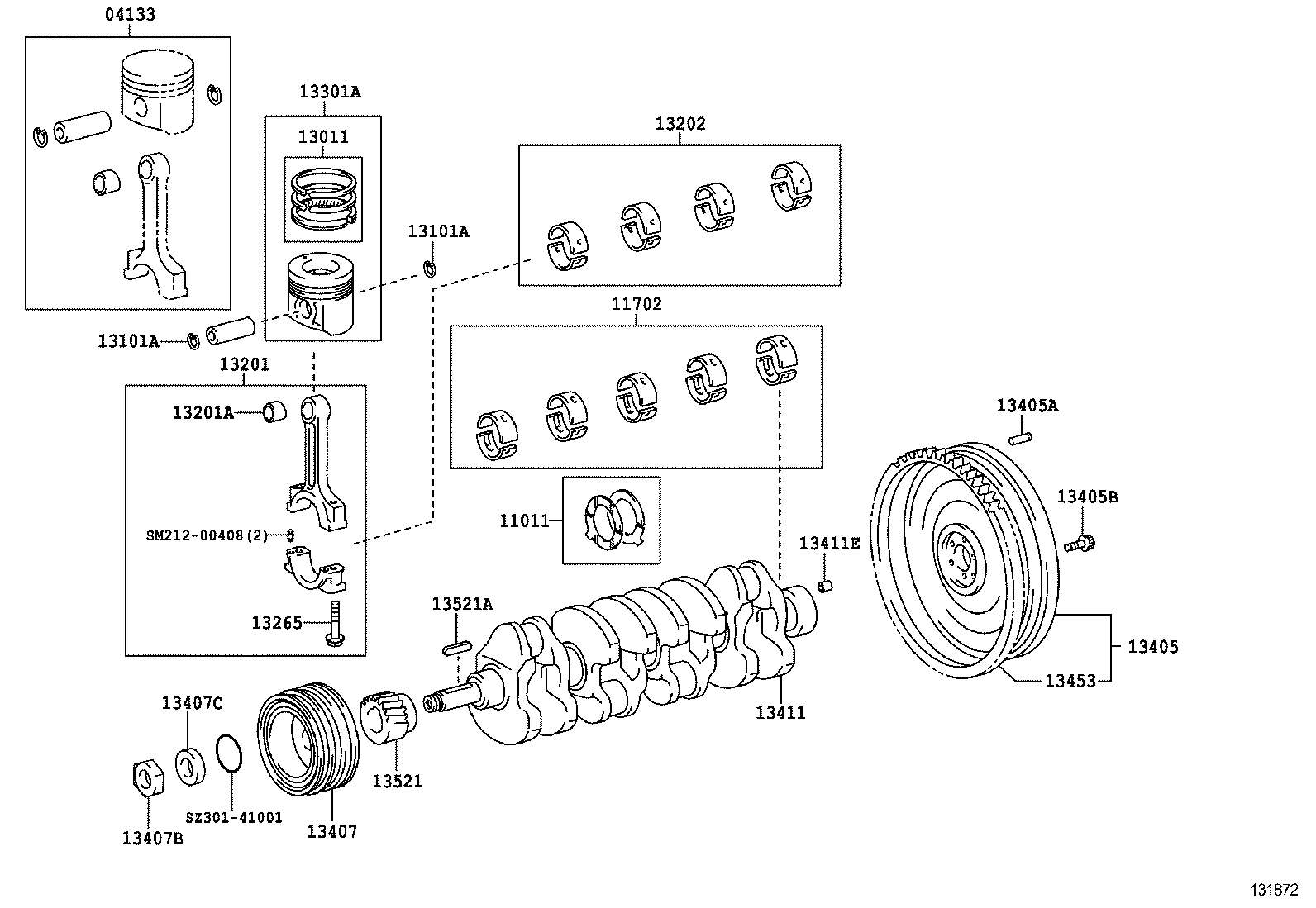  QUICK DELIVERY 200 |  CRANKSHAFT PISTON
