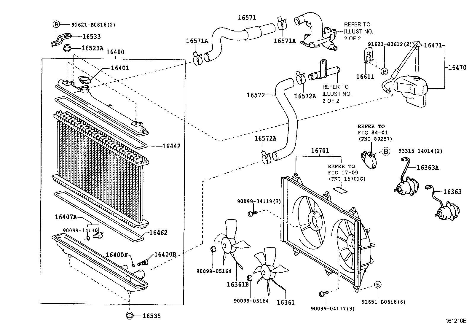  KLUGER L V |  RADIATOR WATER OUTLET