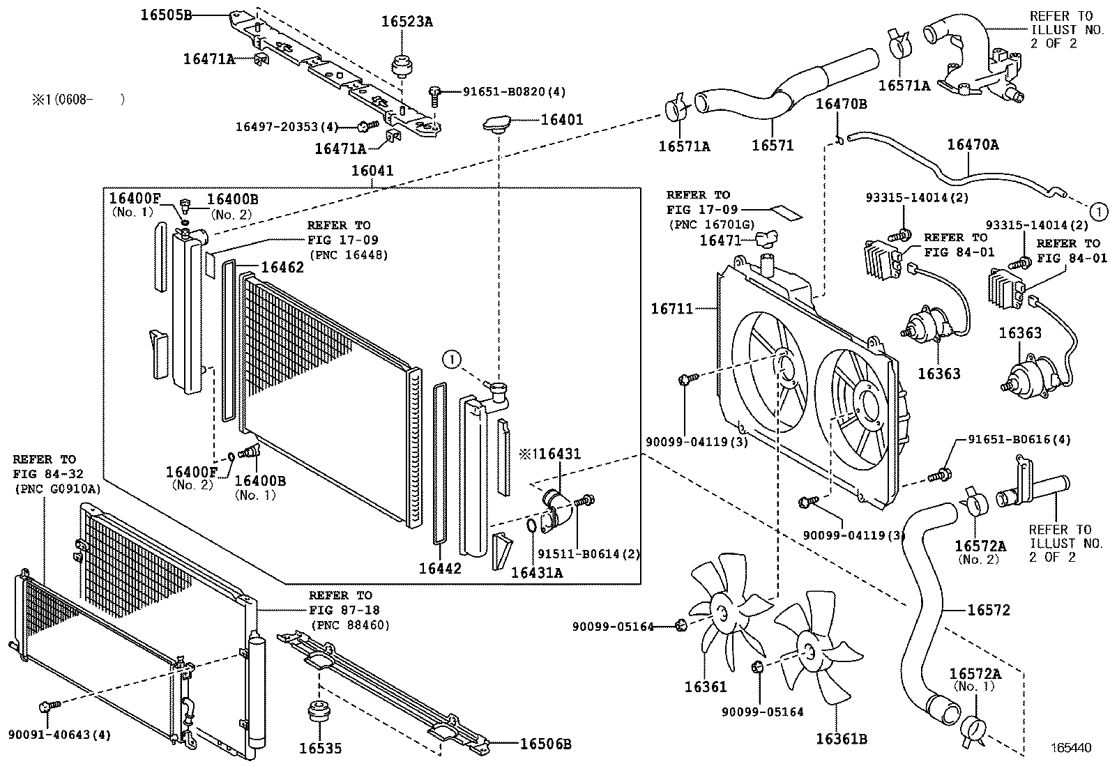  KLUGER HV |  RADIATOR WATER OUTLET