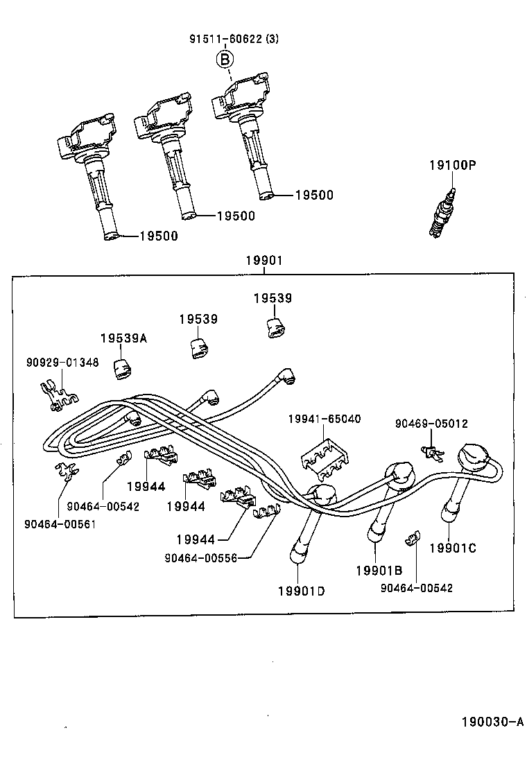  HILUX SURF |  IGNITION COIL SPARK PLUG