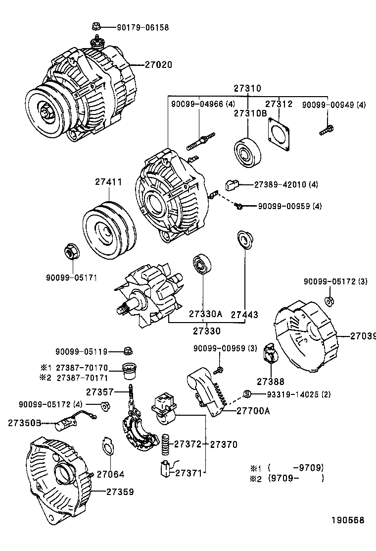  LAND CRUISER 70 |  ALTERNATOR