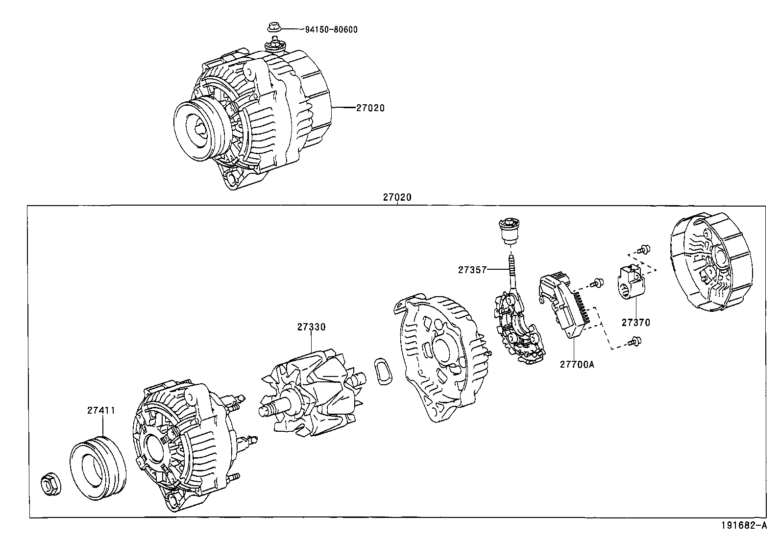  LAND CRUISER 100 |  ALTERNATOR