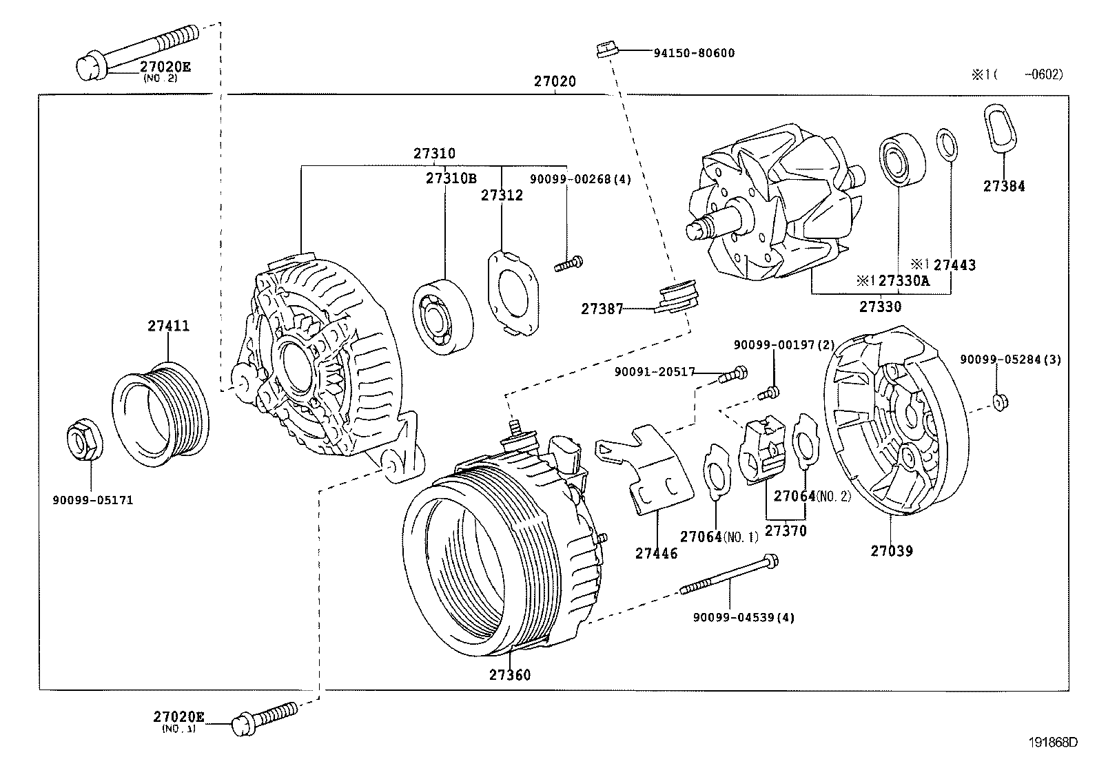  HARRIER |  ALTERNATOR