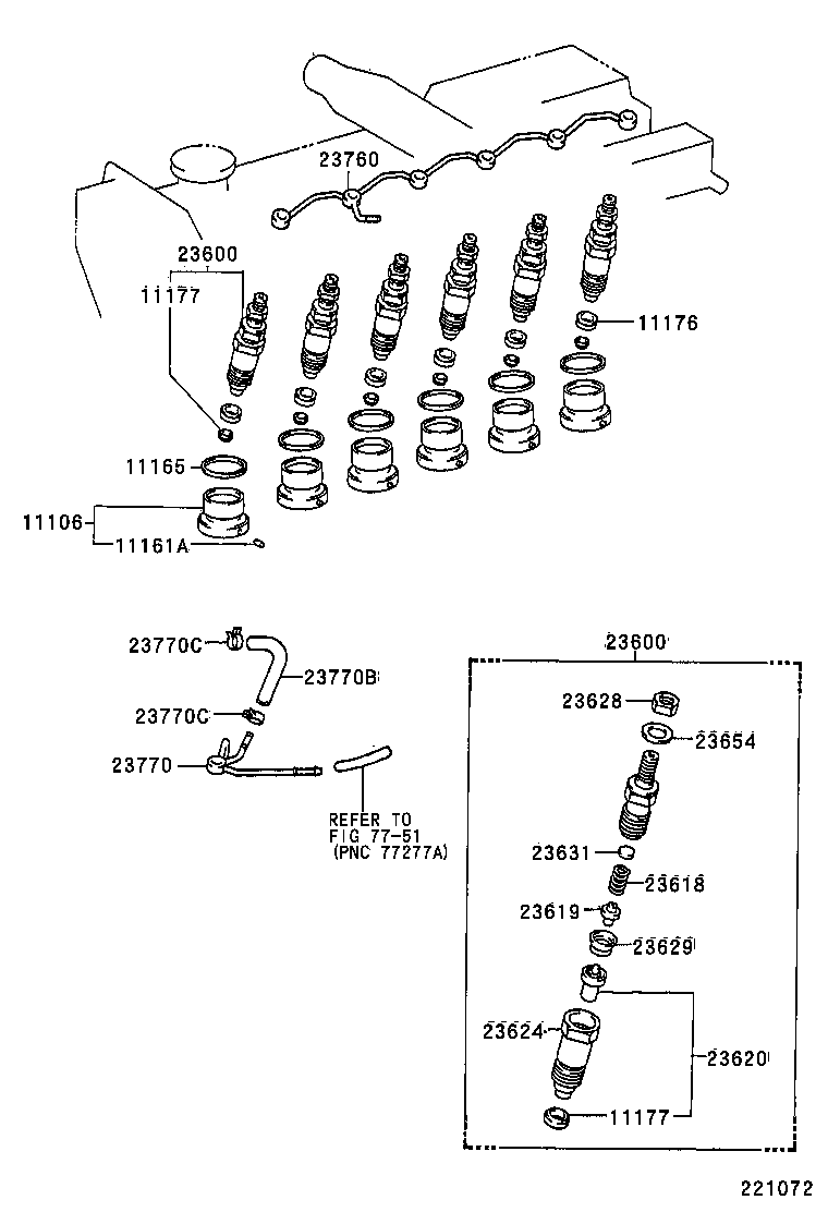  LAND CRUISER 70 |  INJECTION NOZZLE