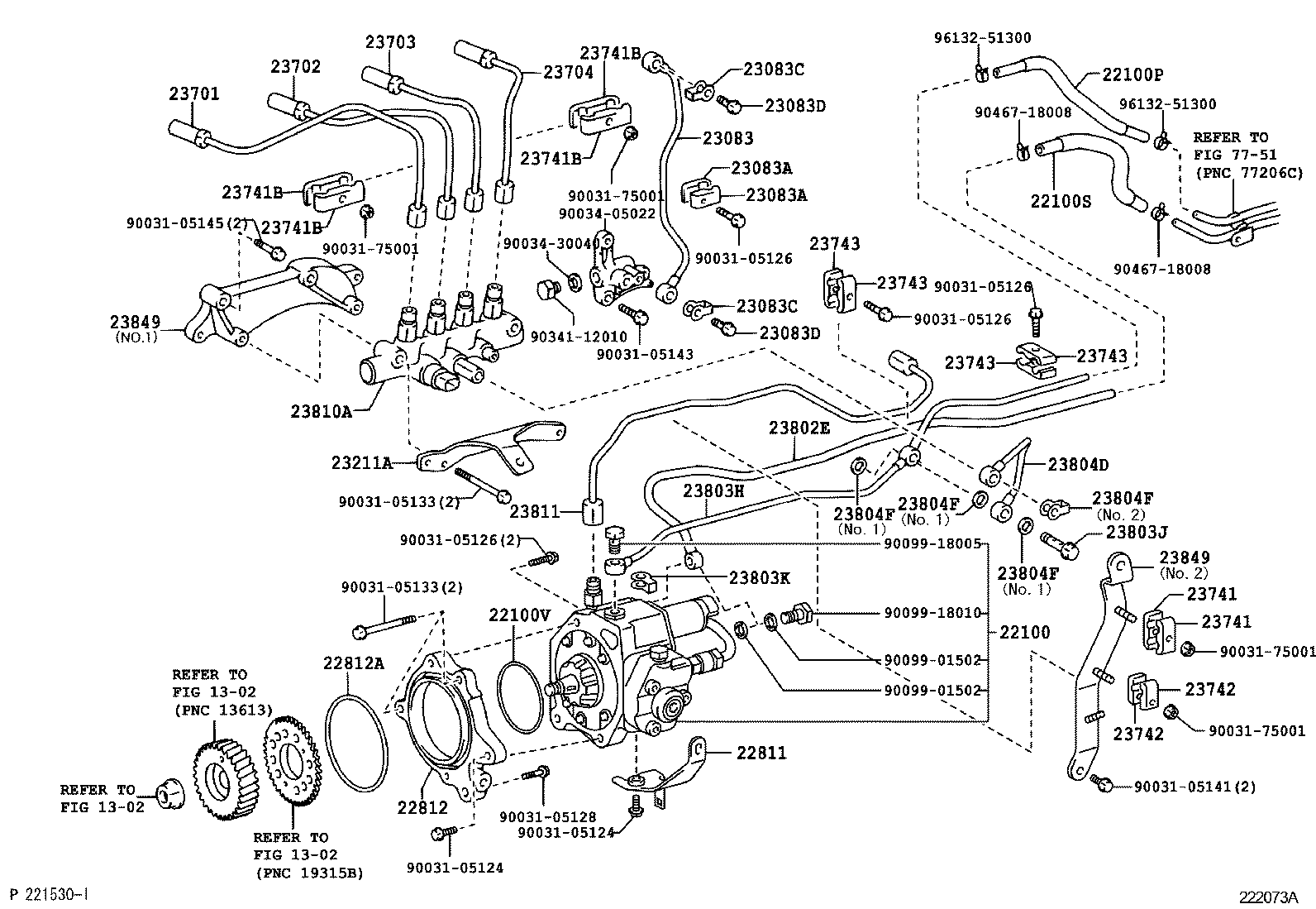  DYNA TOYOACE HV |  INJECTION PUMP ASSEMBLY