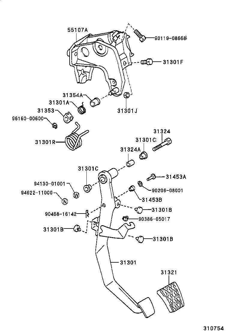  MARK 2 MARK 2 BLIT |  CLUTCH PEDAL FLEXIBLE HOSE