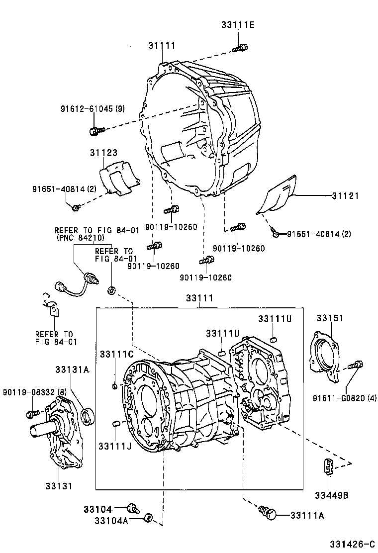  MARK 2 MARK 2 BLIT |  CLUTCH HOUSING TRANSMISSION CASE MTM