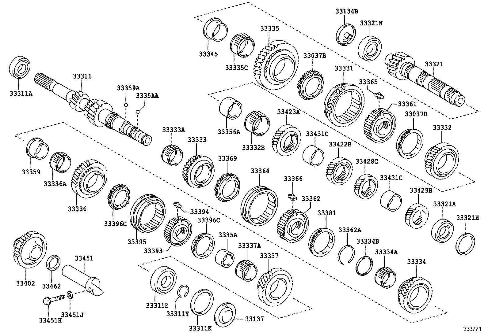  AURIS |  TRANSMISSION GEAR MTM