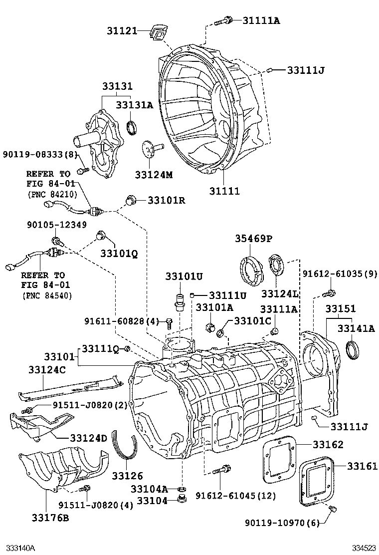  QUICK DELIVERY 200 |  CLUTCH HOUSING TRANSMISSION CASE MTM