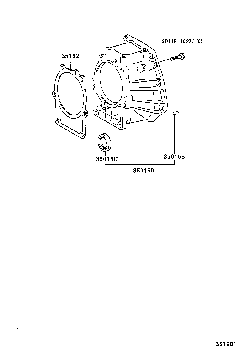  LITE TOWNACE |  EXTENSION HOUSING ATM