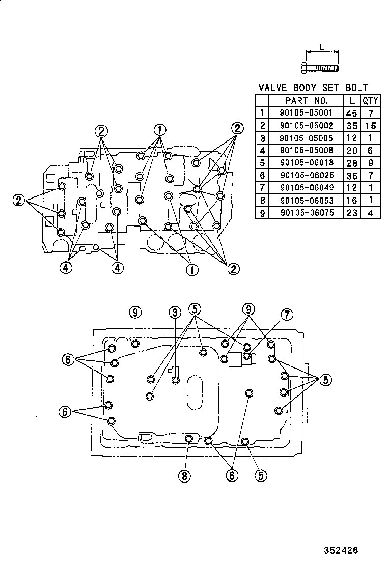  CROWN CROWN MAJESTA |  VALVE BODY OIL STRAINER ATM