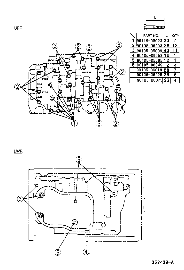  CROWN CROWN MAJESTA |  VALVE BODY OIL STRAINER ATM