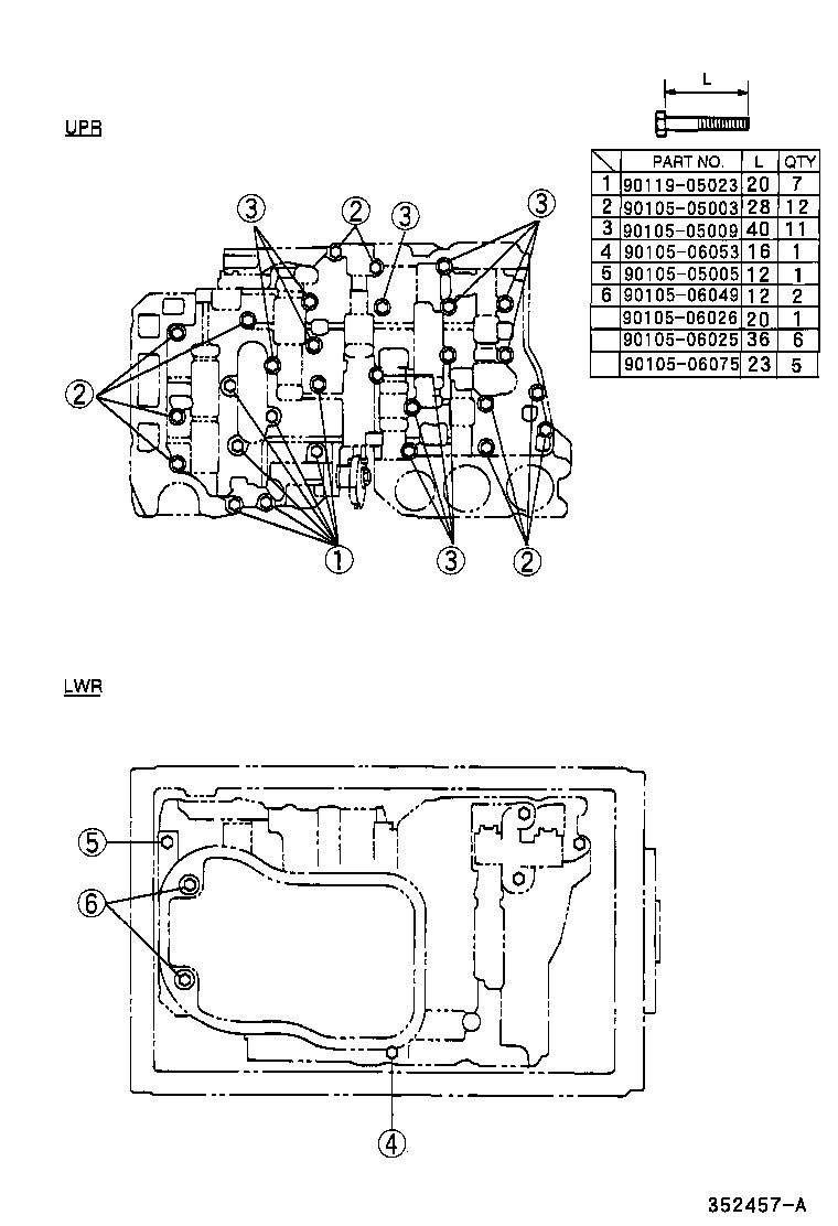  CROWN CROWN MAJESTA |  VALVE BODY OIL STRAINER ATM