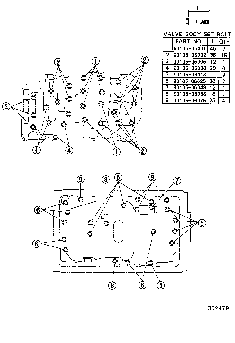  PROGRES |  VALVE BODY OIL STRAINER ATM