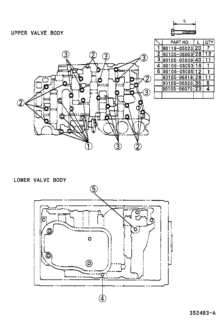  PROGRES |  VALVE BODY OIL STRAINER ATM