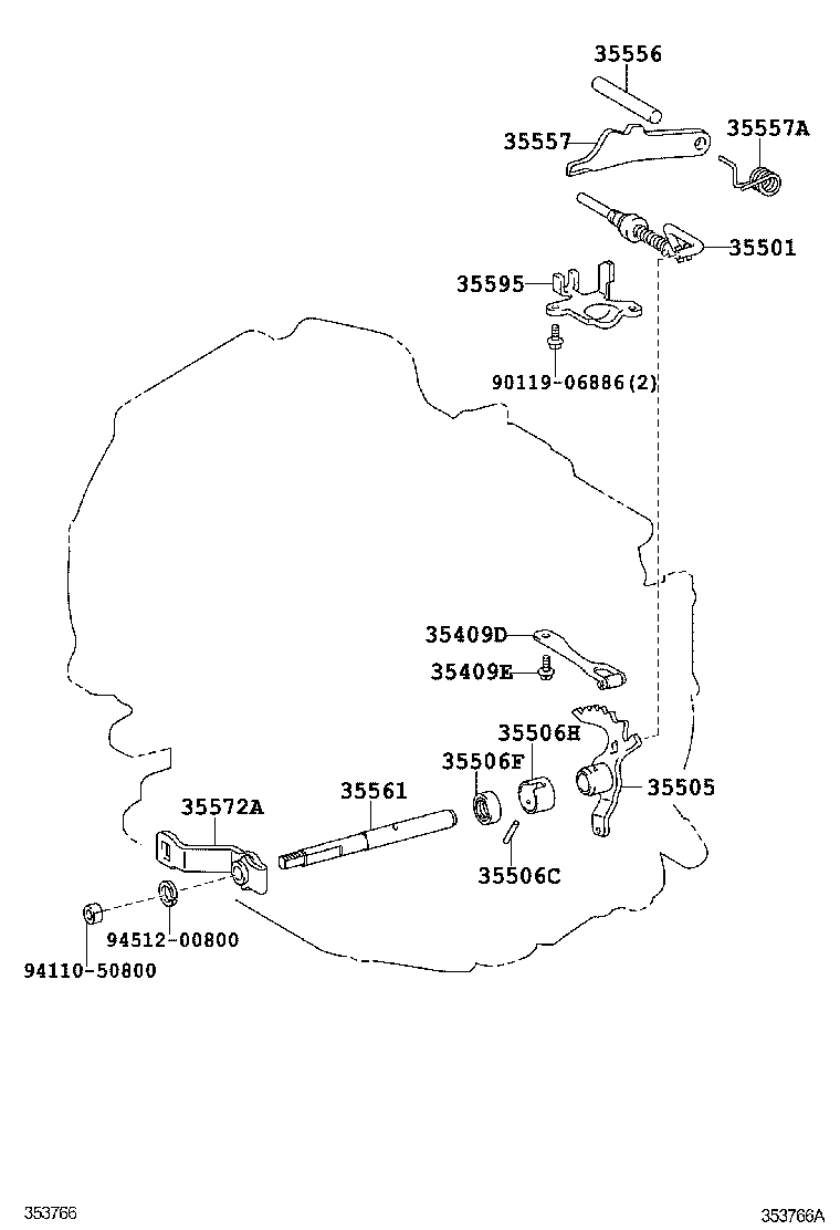  IST |  THROTTLE LINK VALVE LEVER ATM