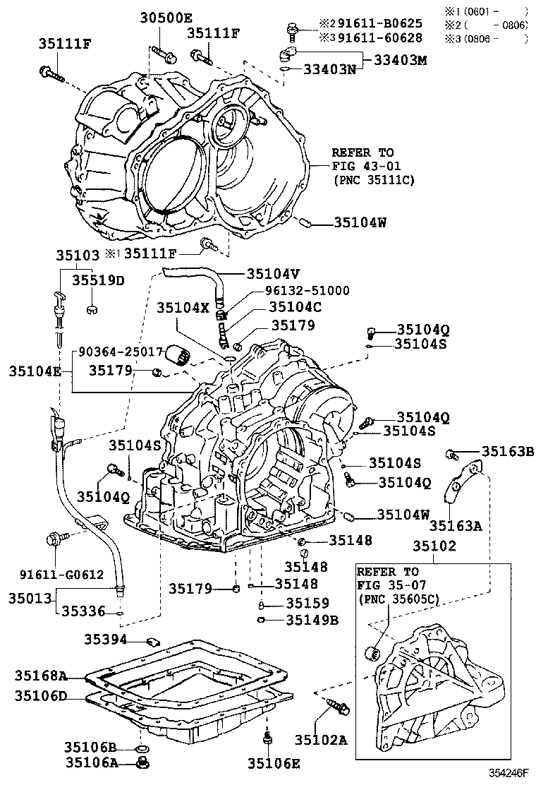  HARRIER |  TRANSMISSION CASE OIL PAN ATM