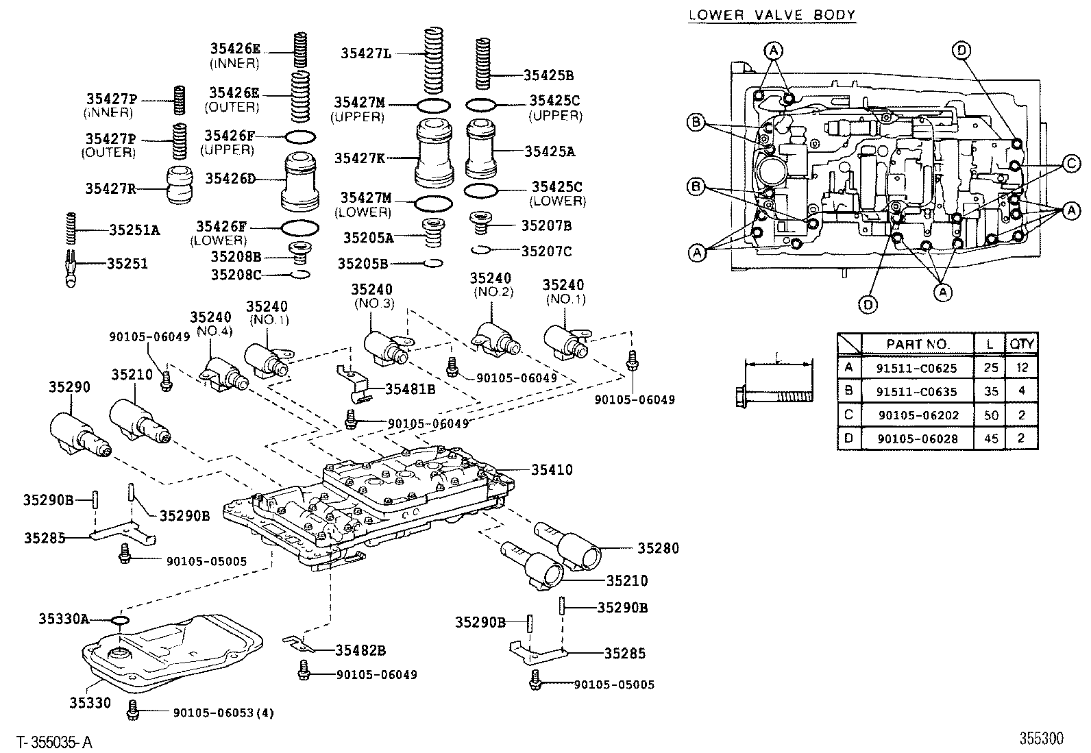  SOARER SC430 |  VALVE BODY OIL STRAINER ATM