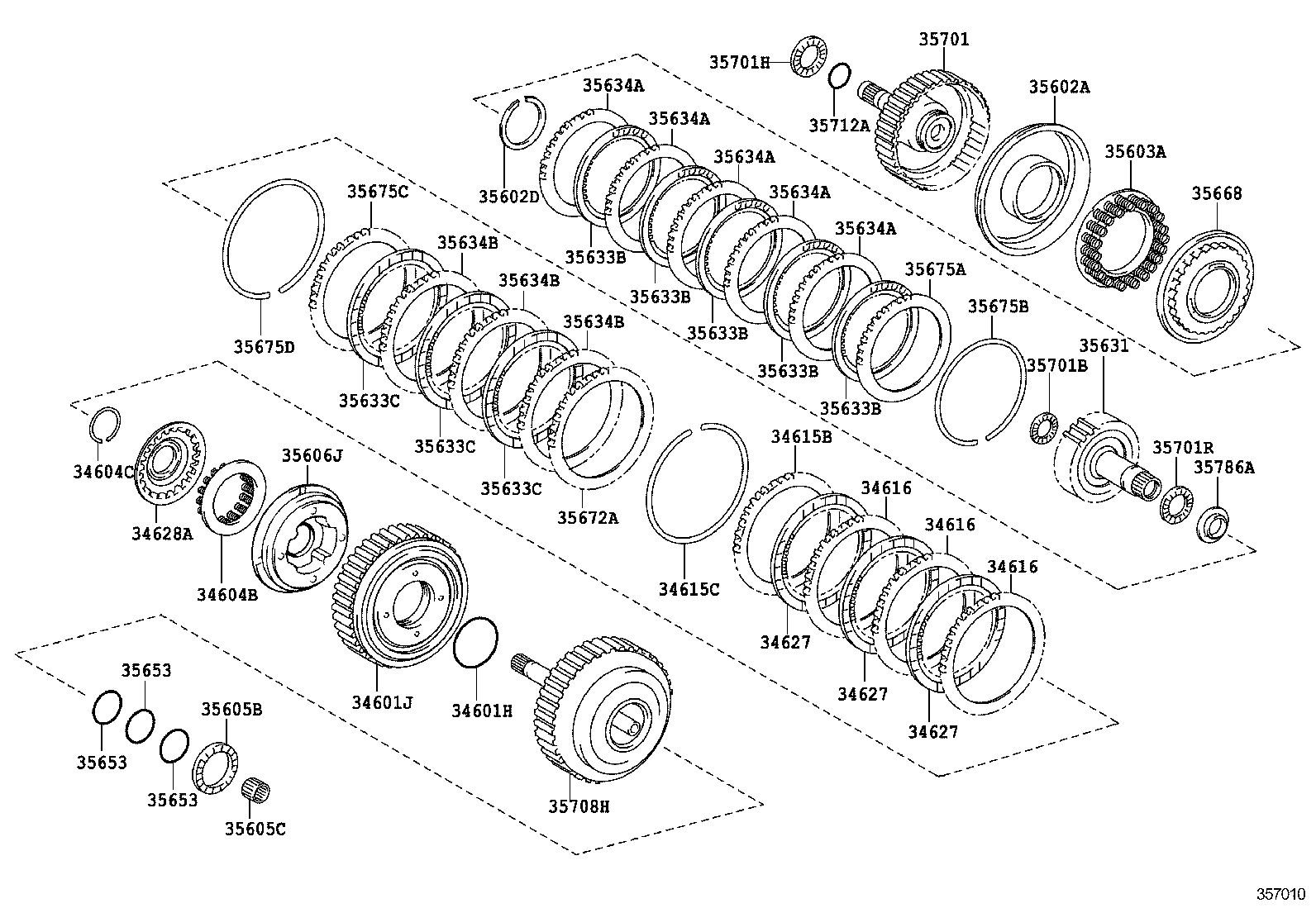  CAMRY |  BRAKE BAND MULTIPLE DISC CLUTCH ATM