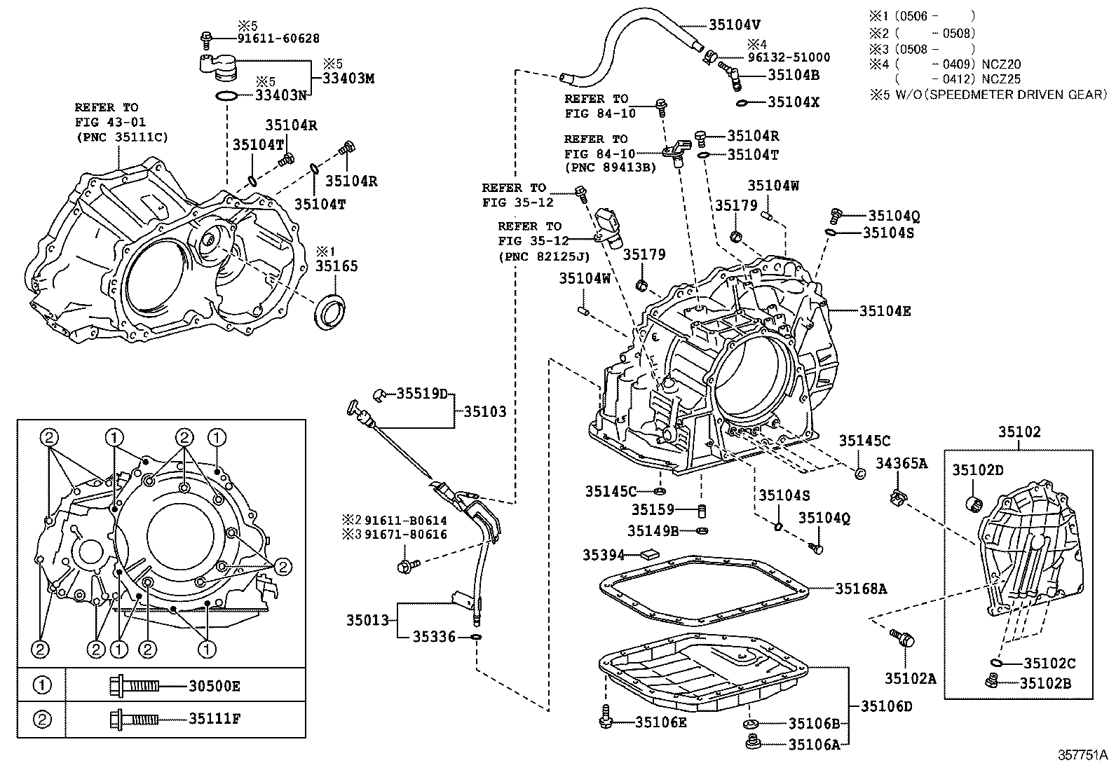  RAUM |  TRANSMISSION CASE OIL PAN ATM