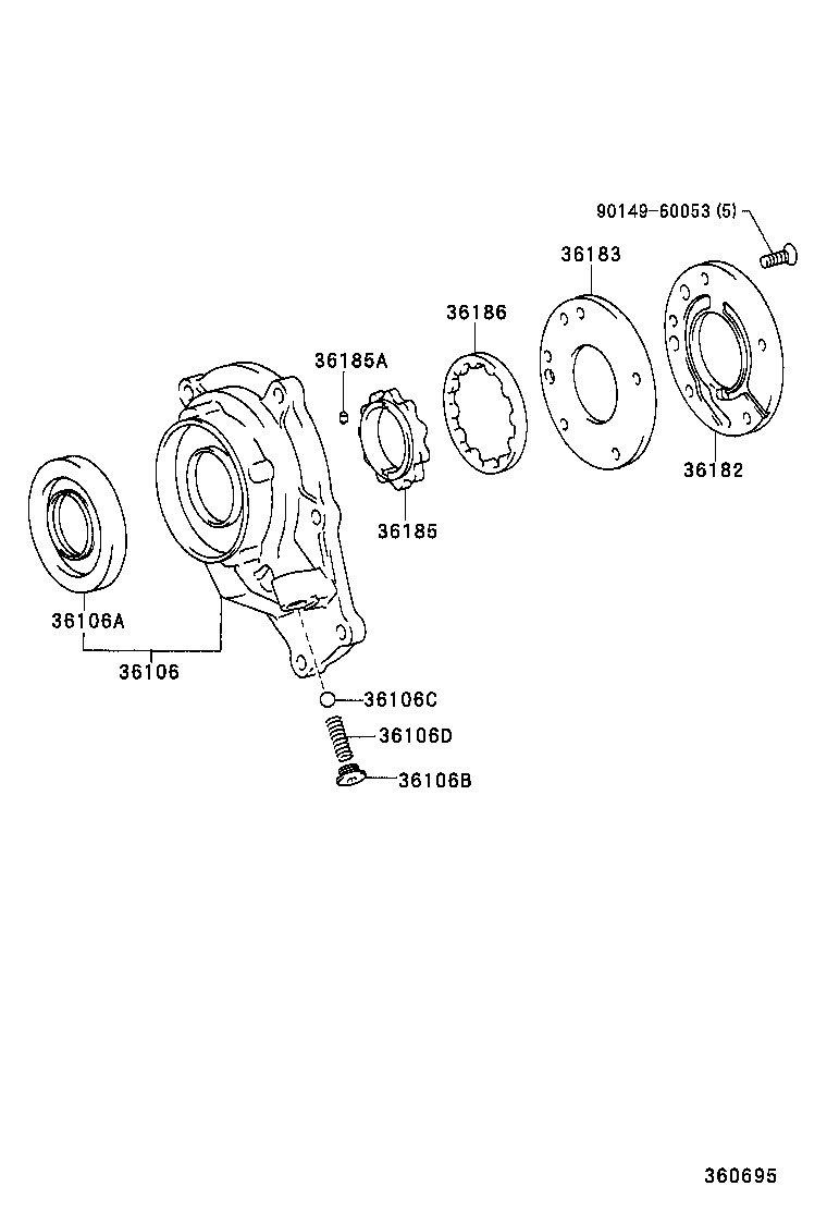  QUICK DELI URBAN SUP |  TRANSFER OIL PUMP