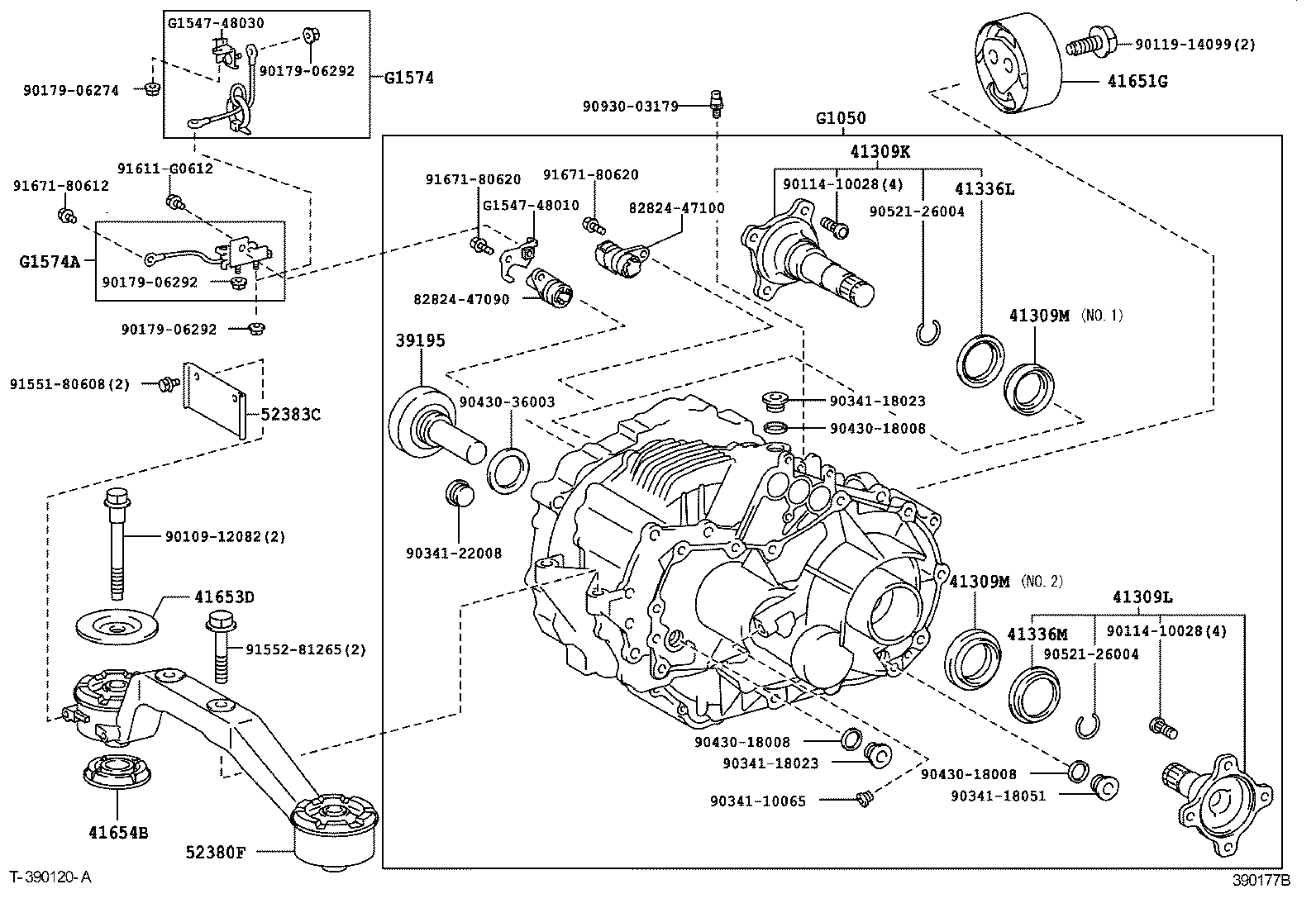  KLUGER HV |  TRANSAXLE ASSY HYBRID VEHICLE