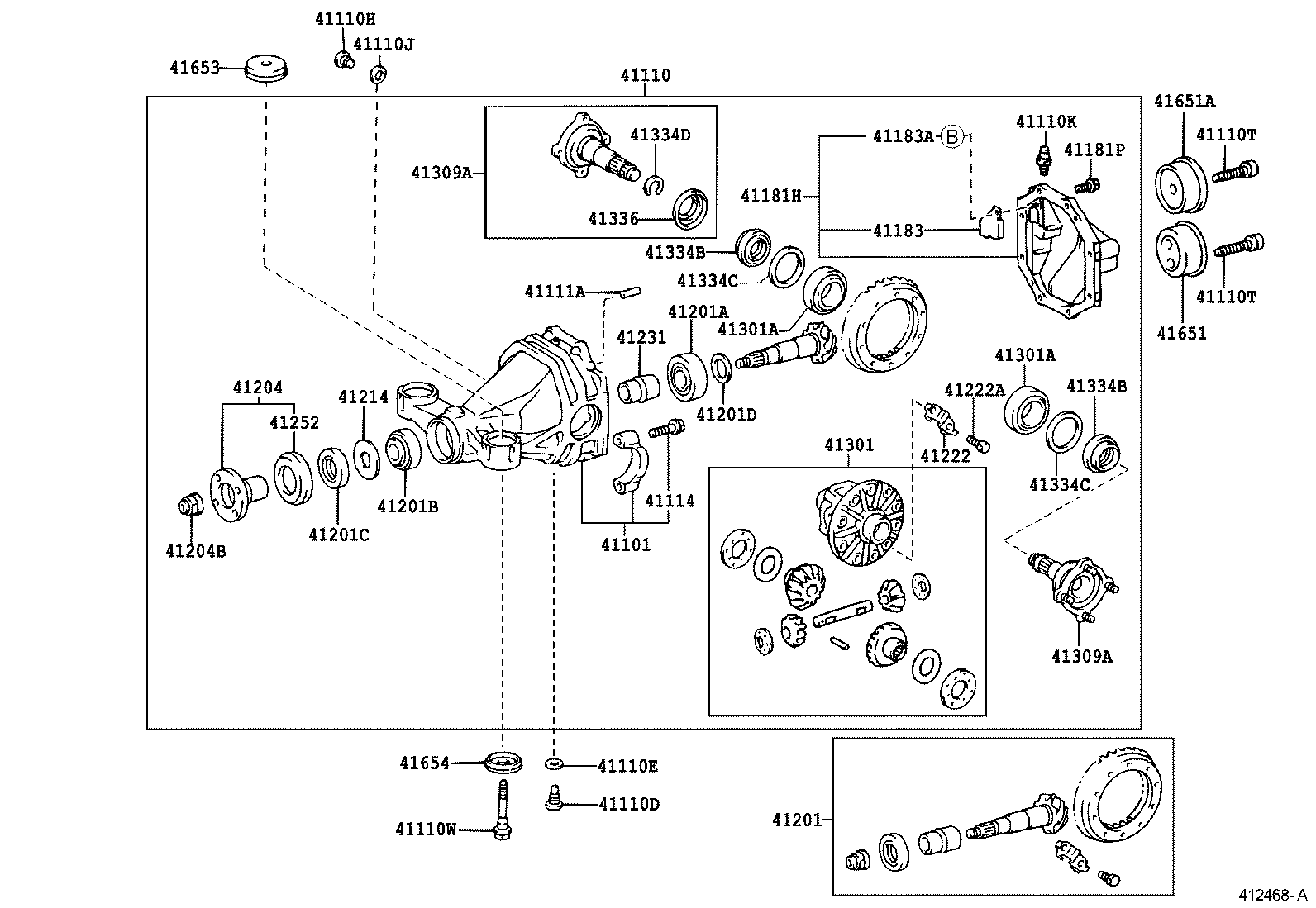  BREVIS |  REAR AXLE HOUSING DIFFERENTIAL