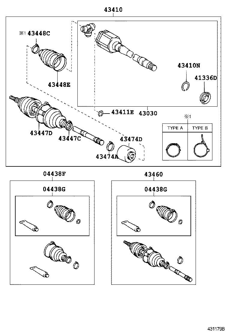  HARRIER |  FRONT DRIVE SHAFT