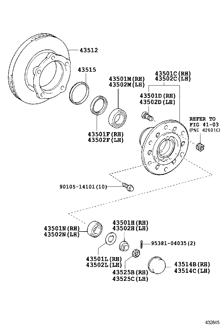  QUICK DELIVERY 200 |  FRONT AXLE HUB