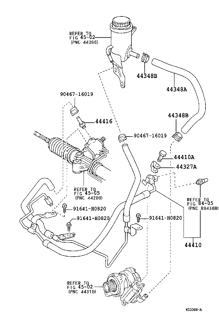  HILUX SURF |  POWER STEERING TUBE