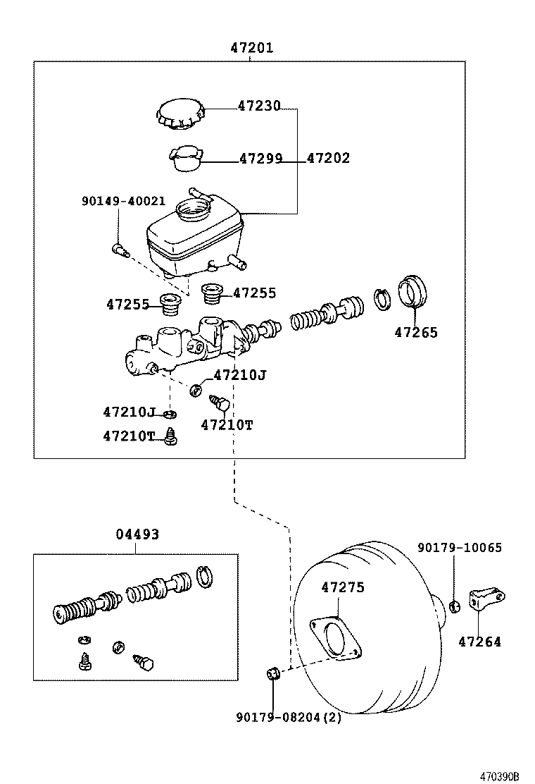  CENTURY |  BRAKE MASTER CYLINDER