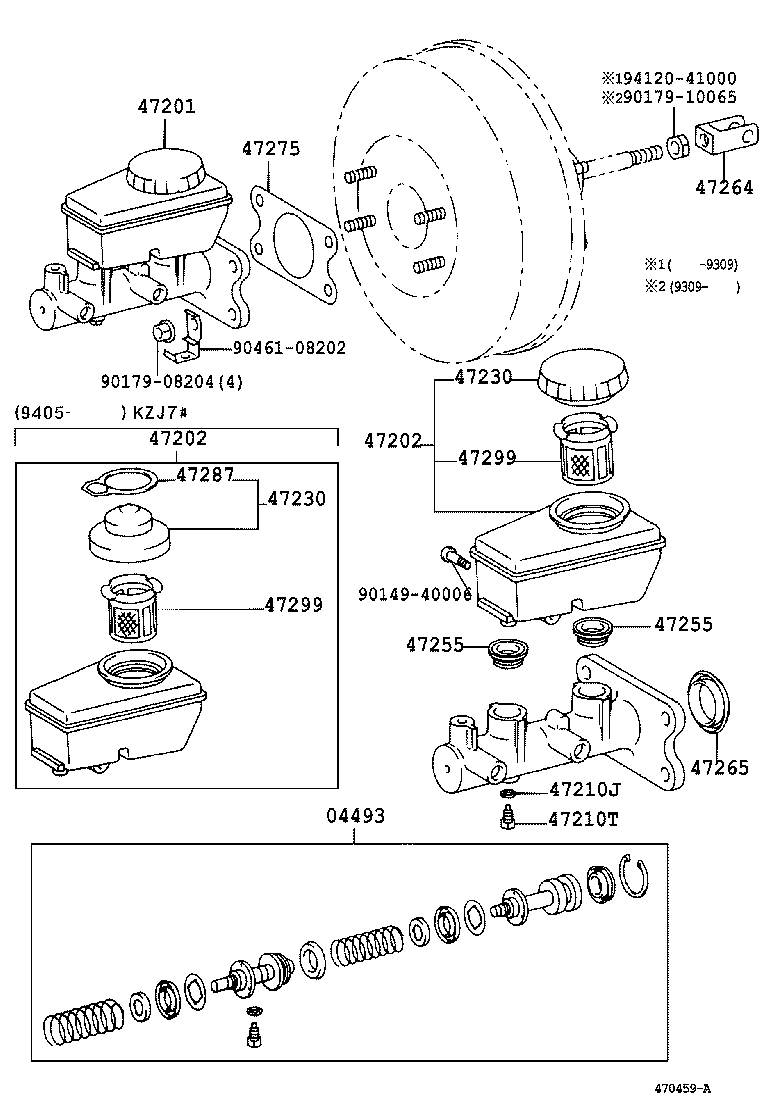  LAND CRUISER 70 |  BRAKE MASTER CYLINDER