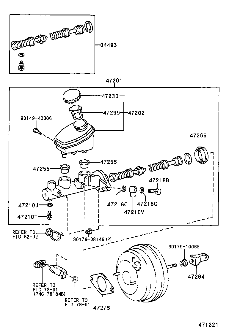  ALTEZZA ALTEZZA GITA |  BRAKE MASTER CYLINDER