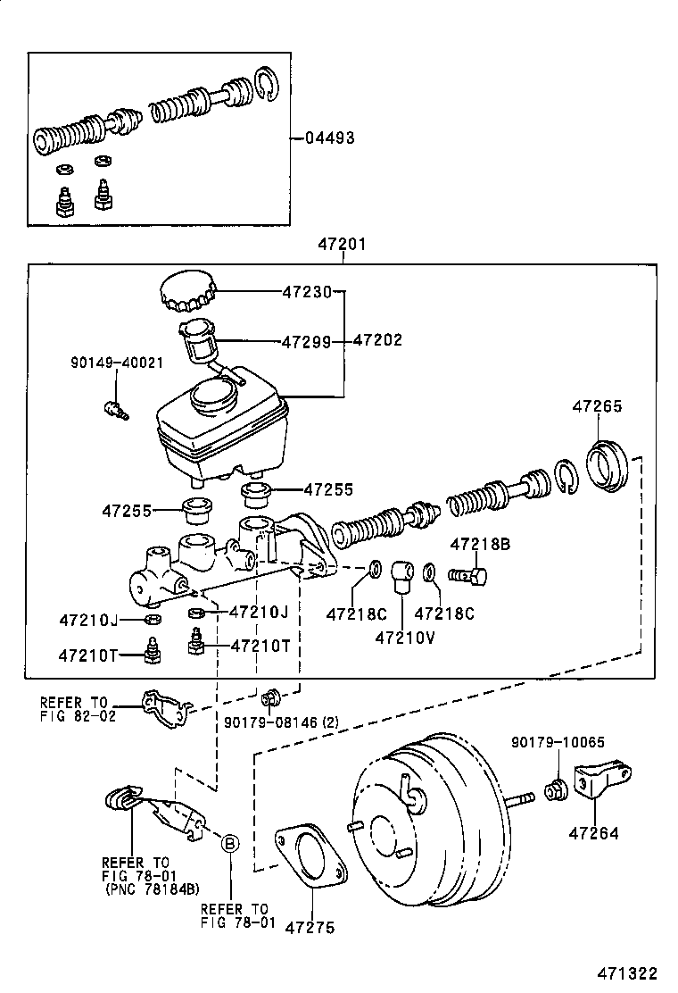  ALTEZZA ALTEZZA GITA |  BRAKE MASTER CYLINDER