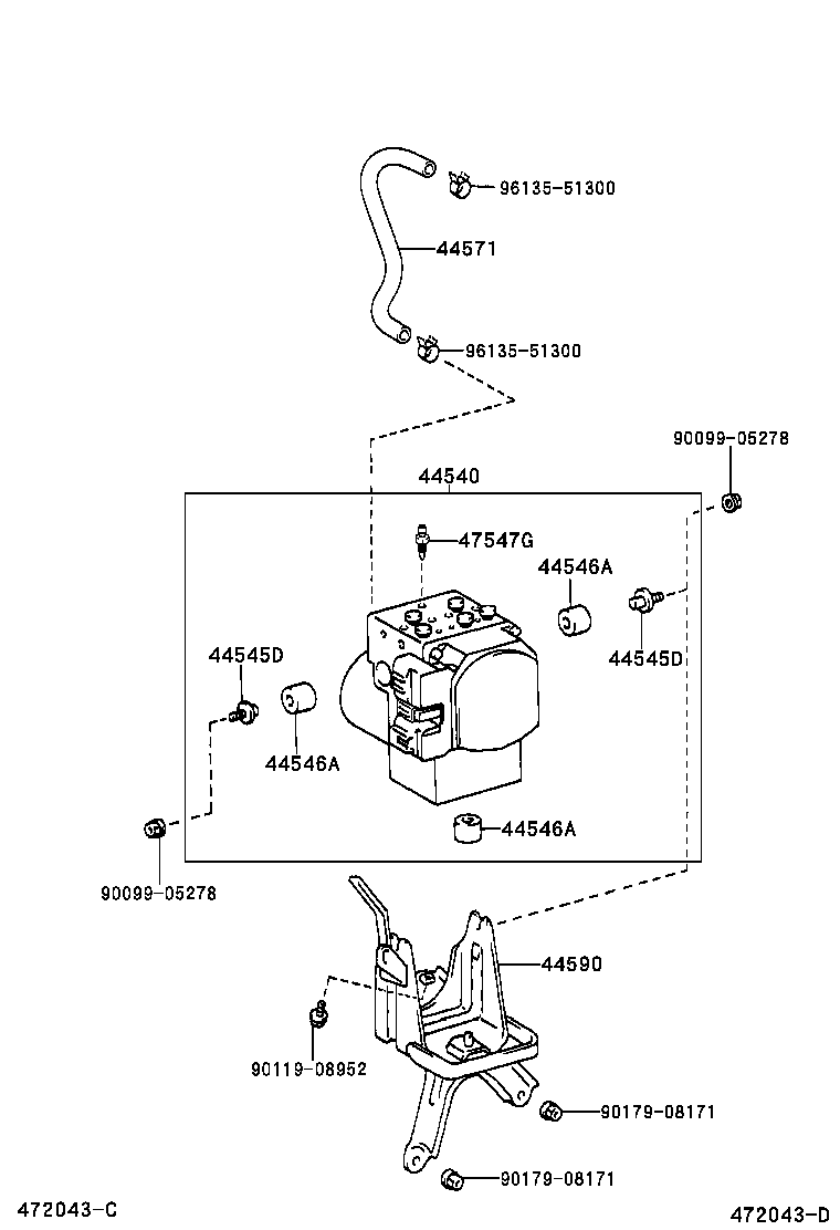  CENTURY |  BRAKE TUBE CLAMP