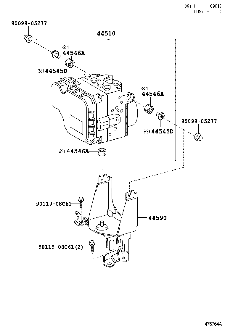  CAMRY |  BRAKE TUBE CLAMP