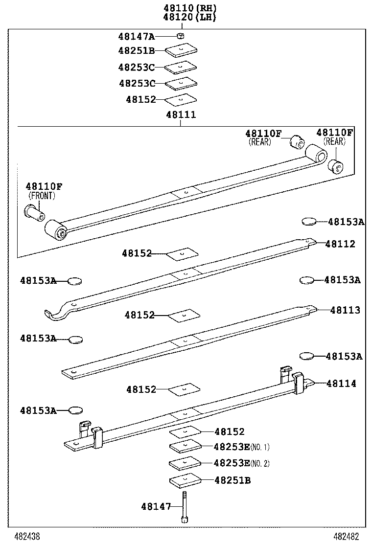  DYNA TOYOACE |  FRONT SPRING SHOCK ABSORBER