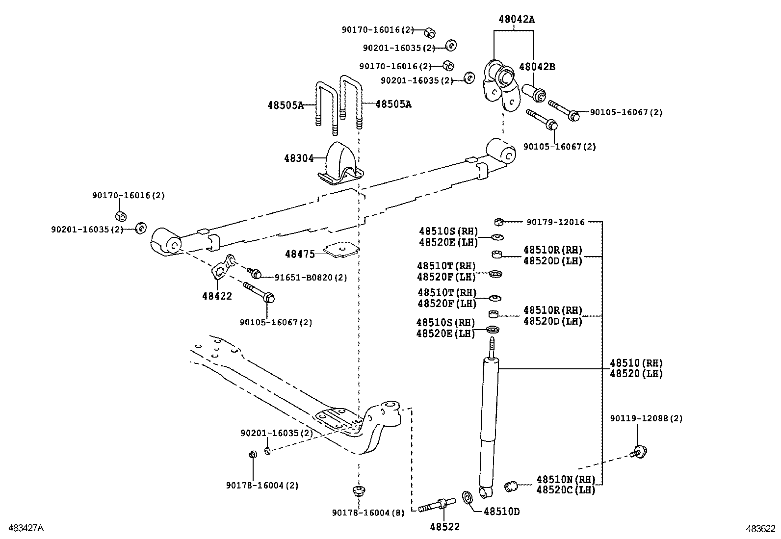  QUICK DELIVERY 200 |  FRONT SPRING SHOCK ABSORBER