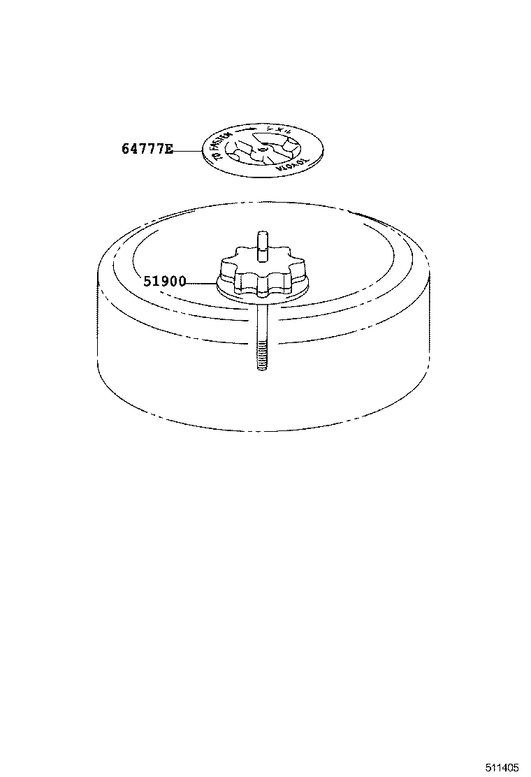  CAMRY |  SPARE WHEEL CARRIER