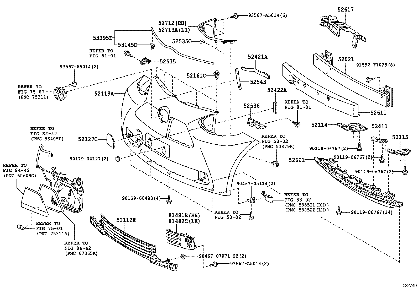  EQ EV |  FRONT BUMPER BUMPER STAY