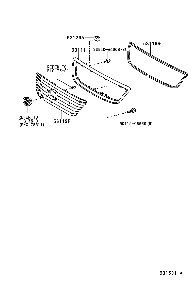  CELSIOR |  RADIATOR GRILLE