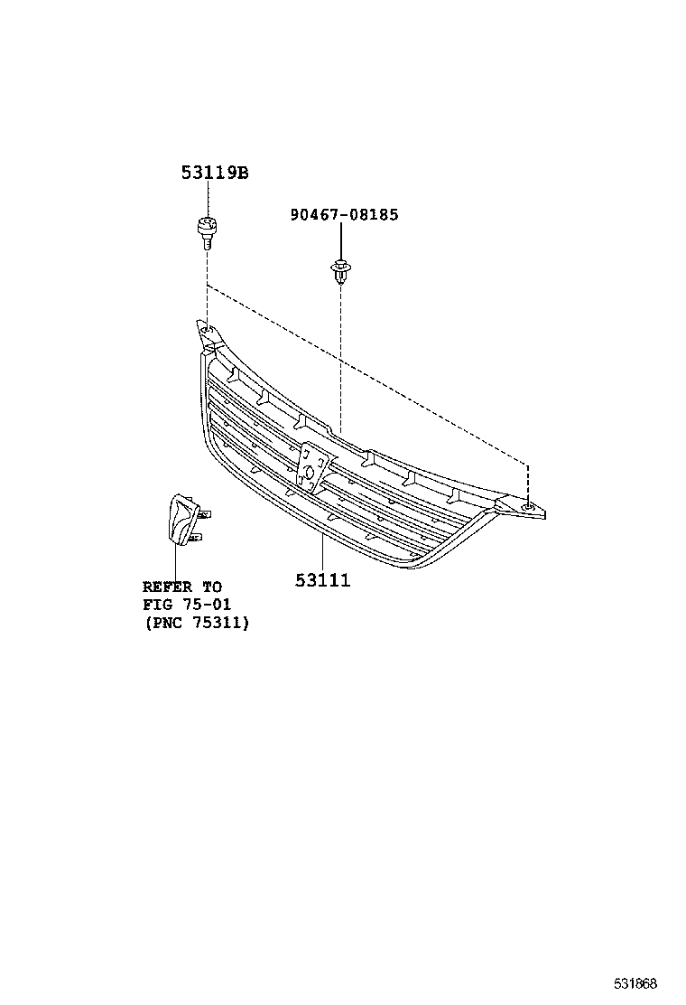  PREMIO ALLION |  RADIATOR GRILLE