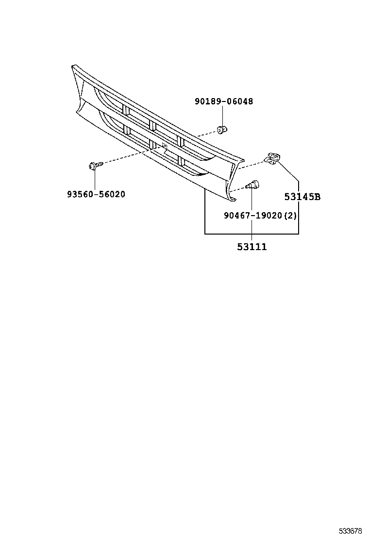  QUICK DELIVERY 200 |  RADIATOR GRILLE