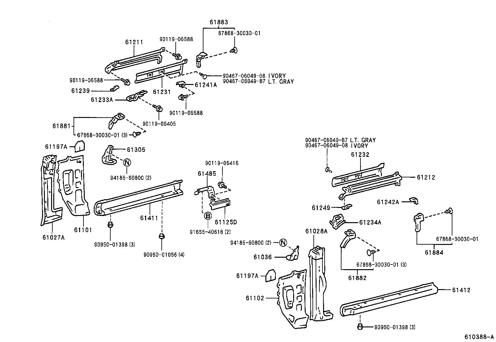  LAND CRUISER 70 |  SIDE MEMBER