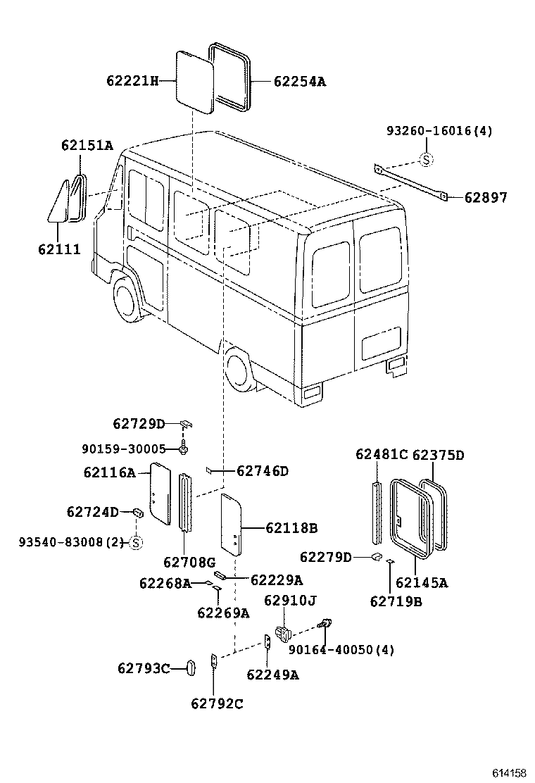  QUICK DELIVERY 200 |  SIDE WINDOW