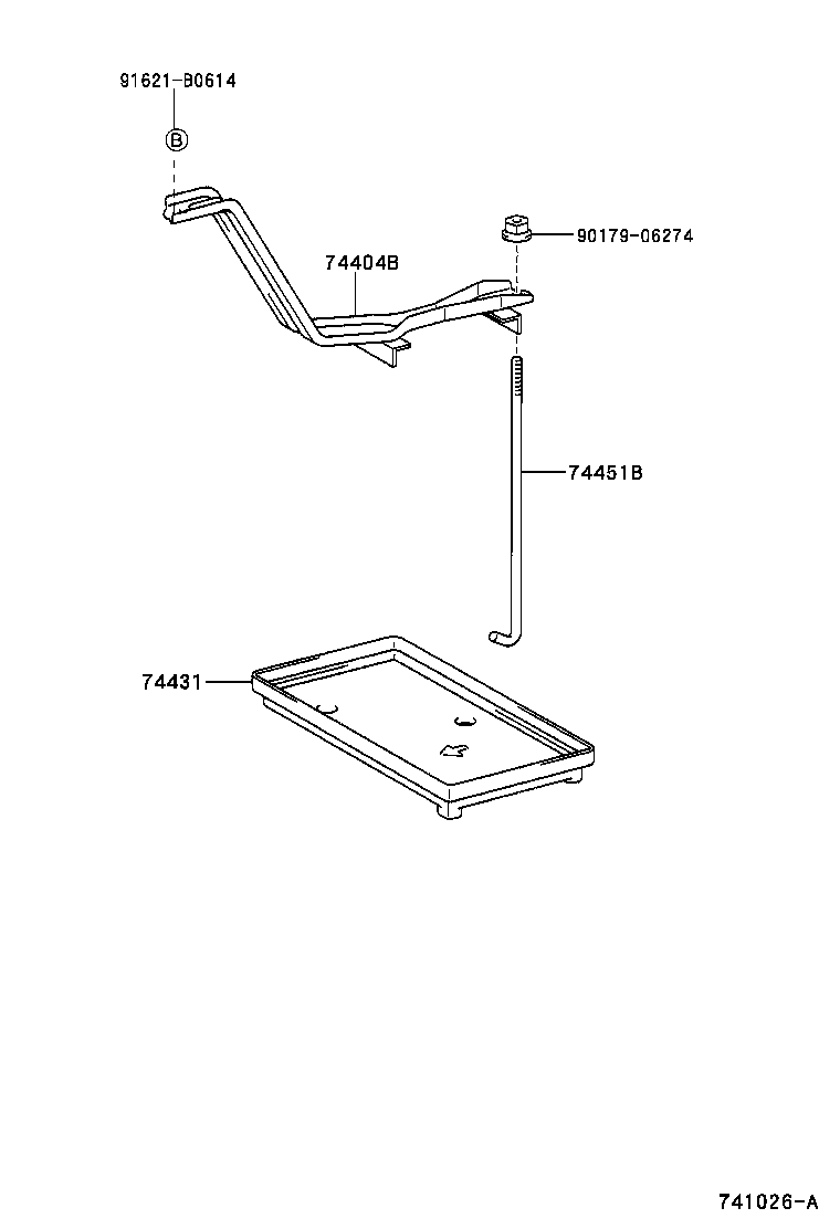  NOAH VOXY |  BATTERY CARRIER